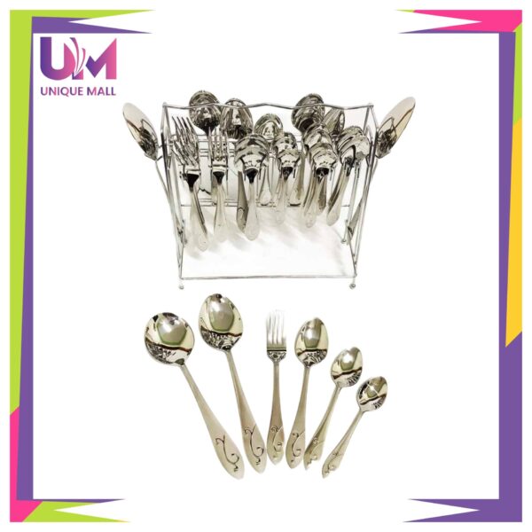 Dinner ware Cutlery Set 37 Pieces Stainless Steel