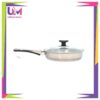 Fry pan with glass lid Stainless Steel